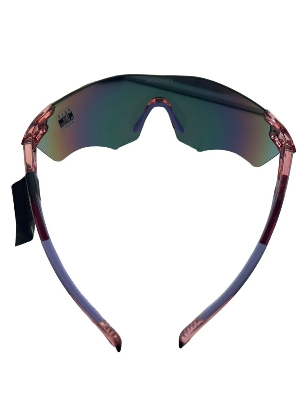 Kreedom Polycarbonate Sports Sunglasses Multicolor UV Protection Athleisure NEW